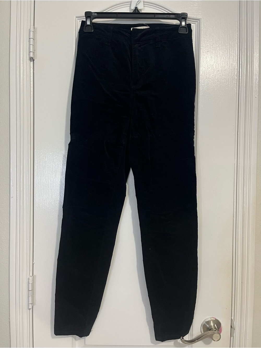 Copper Key Black Corduroy Pants - Straight Leg